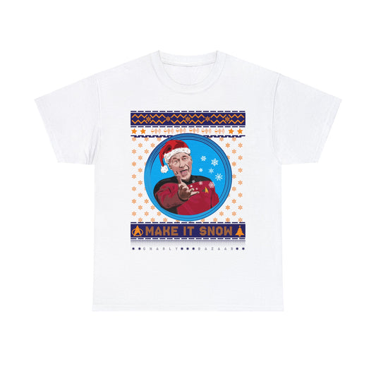 Star Trek Captain Picard Christmas Tee