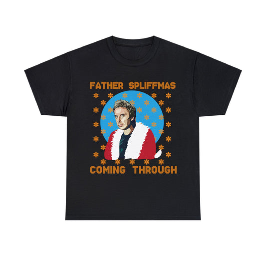 Father Spliffmas Super Hans Christmas Tee