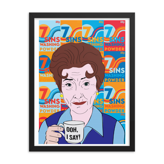 Dot Cotton Art Print