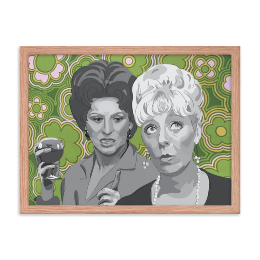 Bet Lynch Elsie Tanner Art Print