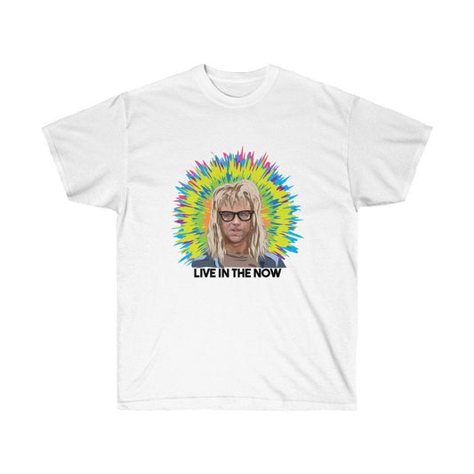 Garth Waynes World Funny Tee Tie Dye Stoner Funny