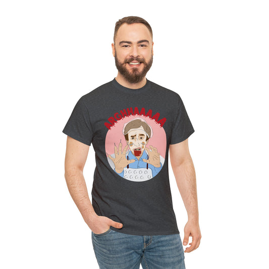 Alan Partridge Zombie Darker Colours Cotton Tee